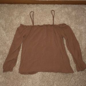 Off the shoulder f21 top